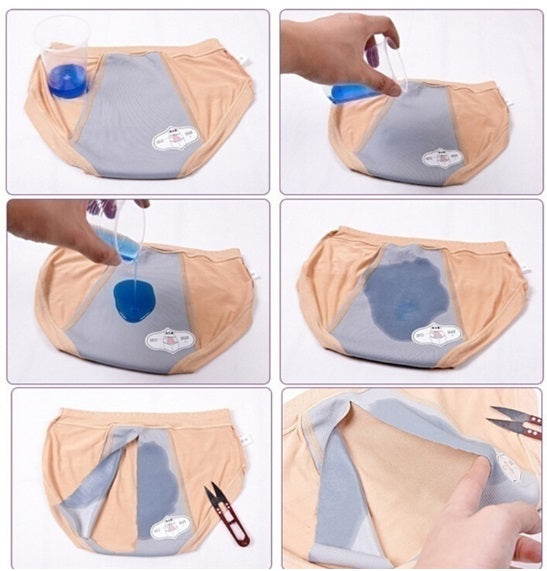 Calcinha Menstrual - Kit 3 peças - Anti-Vazamento